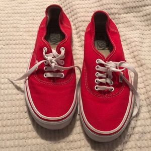 Red vans